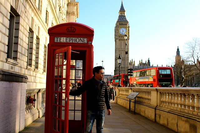 London Westminster Phone Booth